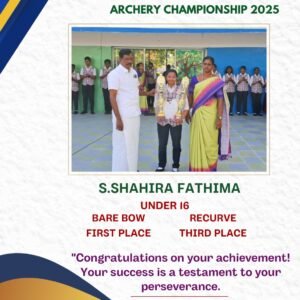 ARCHERY SHAHIRA